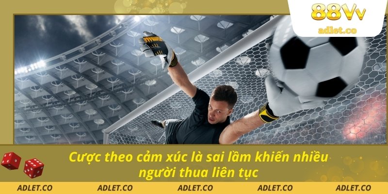 Cược theo cảm xúc là sai lầm khiến nhiều người thua liên tục